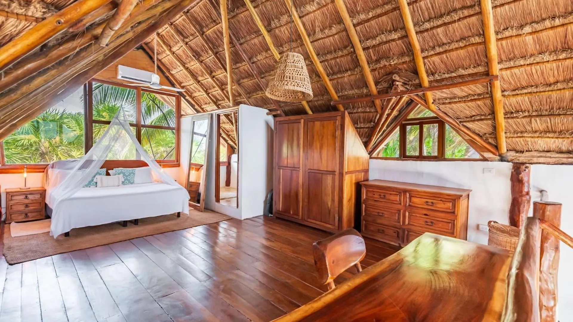 Holiday home Amazing Eco Palapa At Private Beach In Sian Kaan. Tulum Mexico
