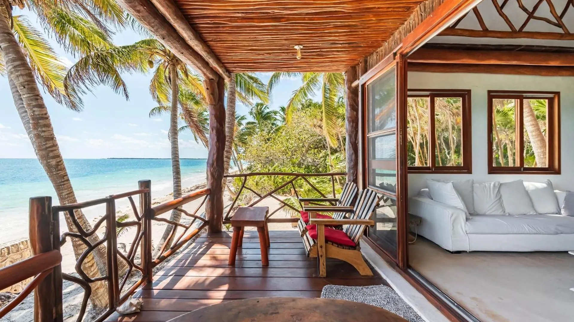 Amazing Eco Palapa At Private Beach In Sian Kaan. Tulum