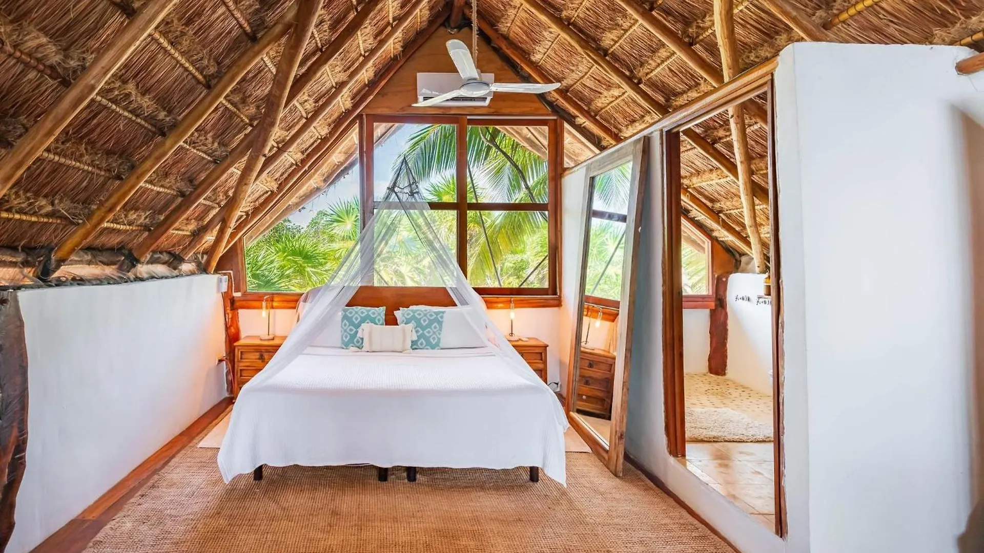 Amazing Eco Palapa At Private Beach In Sian Kaan. Tulum