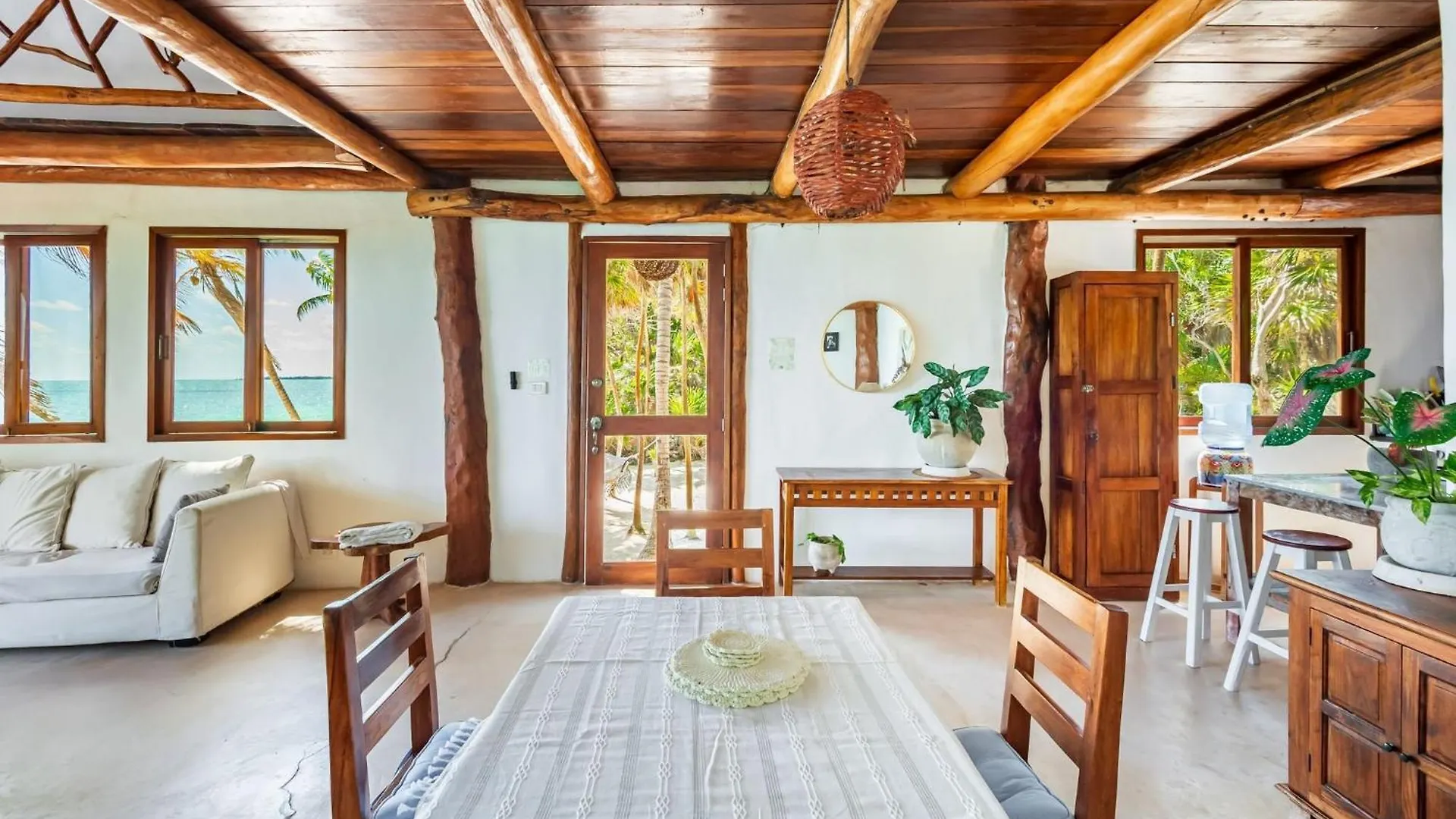 Amazing Eco Palapa At Private Beach In Sian Kaan. Tulum