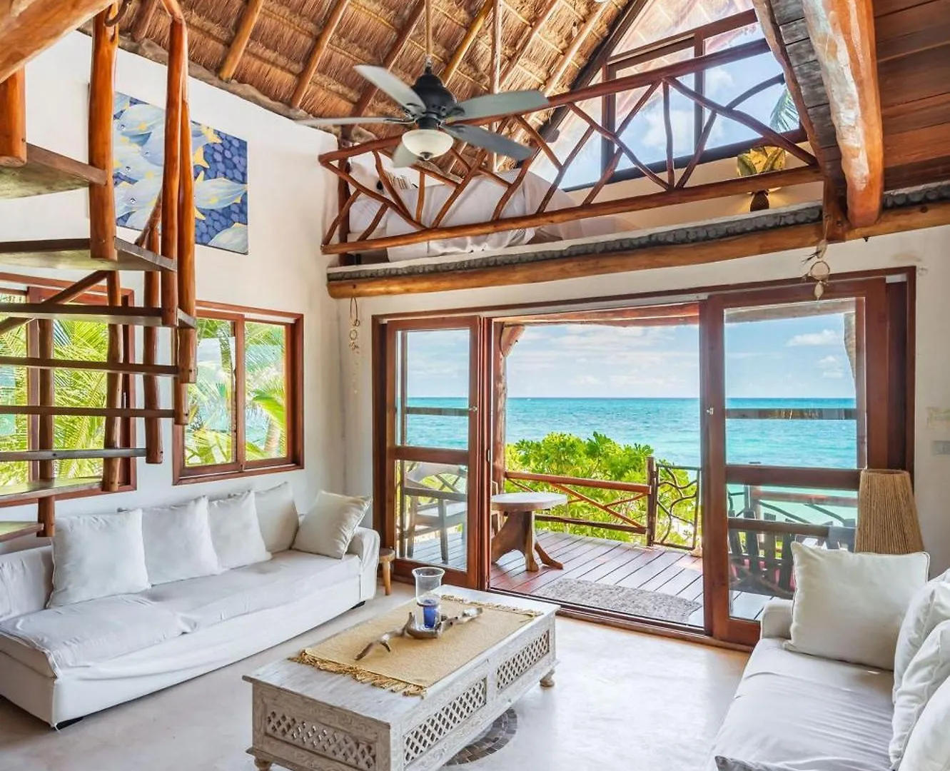 Holiday home Amazing Eco Palapa At Private Beach In Sian Kaan. Tulum Mexico