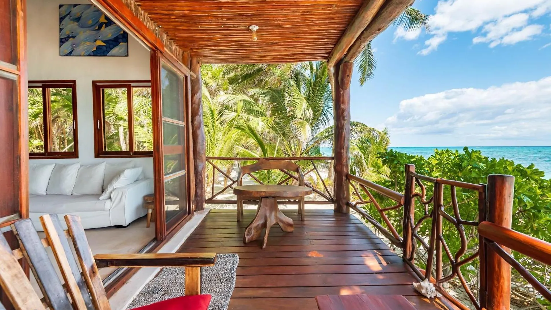 Amazing Eco Palapa At Private Beach In Sian Kaan. Tulum Prázdninový dům