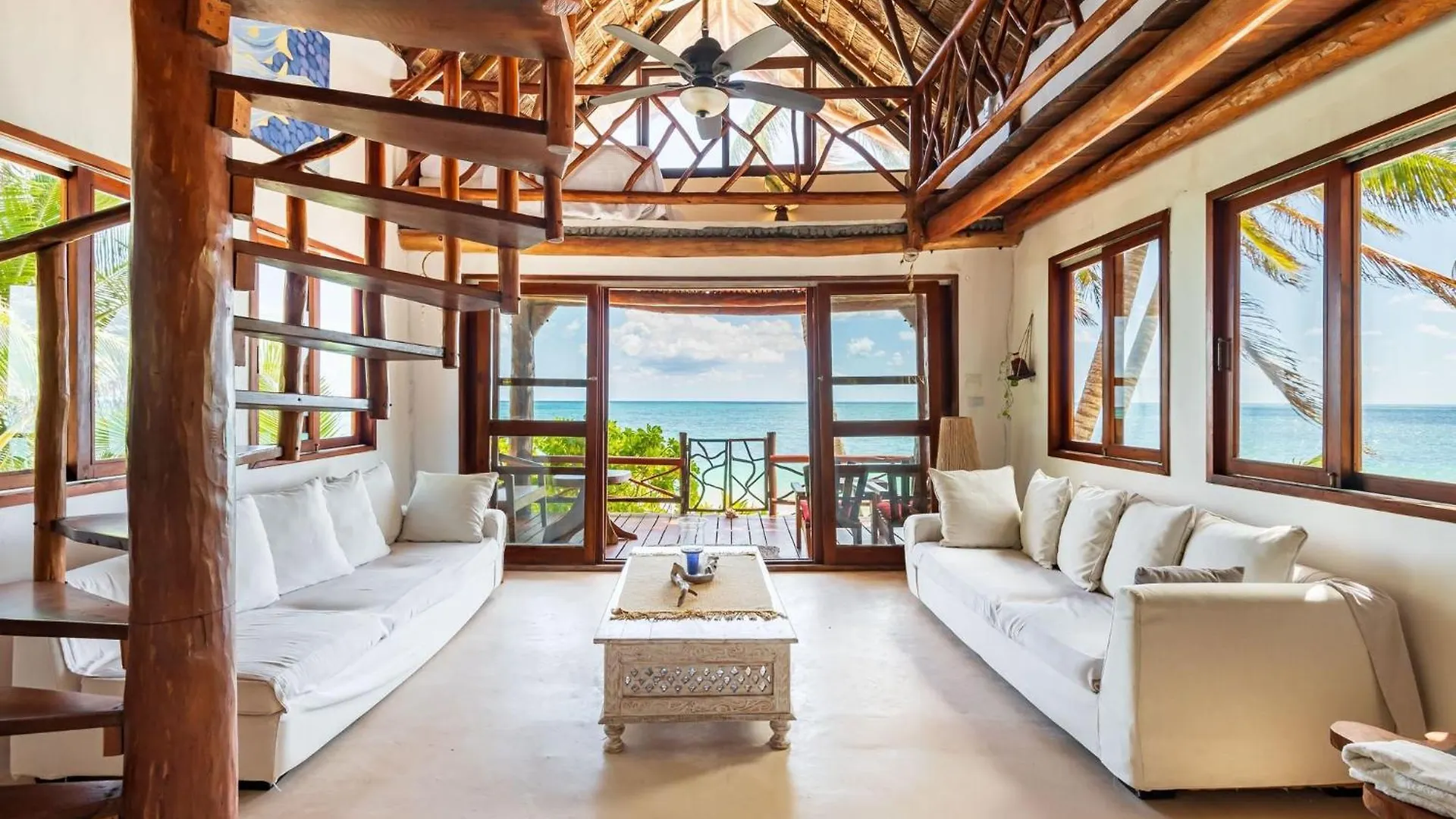 Amazing Eco Palapa At Private Beach In Sian Kaan. Tulum